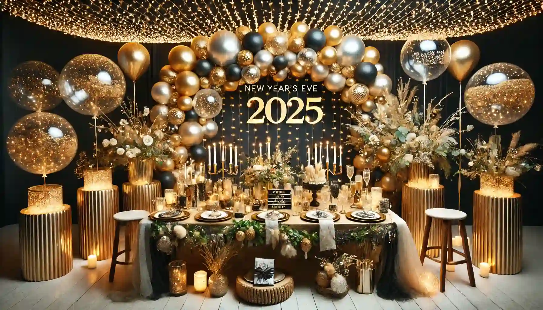 2025 new years eve party ideas Decoration Ideas for 2025 Happy New Year 2025 coming DecoreGlow Home Decore