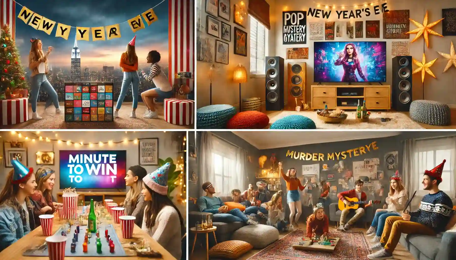2025 new years eve party ideas Engaging Activities for new year 2025 Happy New Year 2025 coming DecoreGlow Home Decore