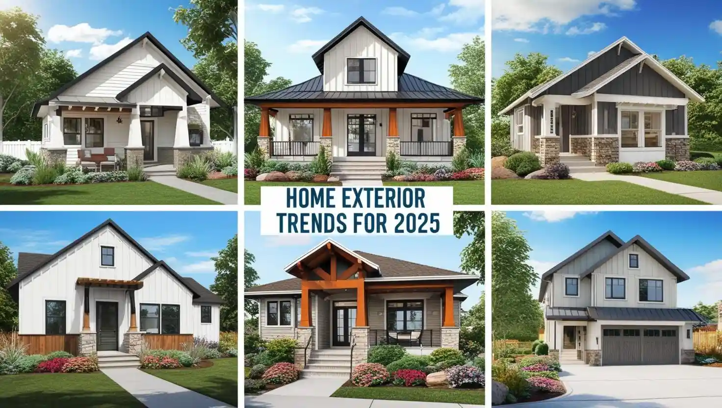 Home Exterior Trends for 2025